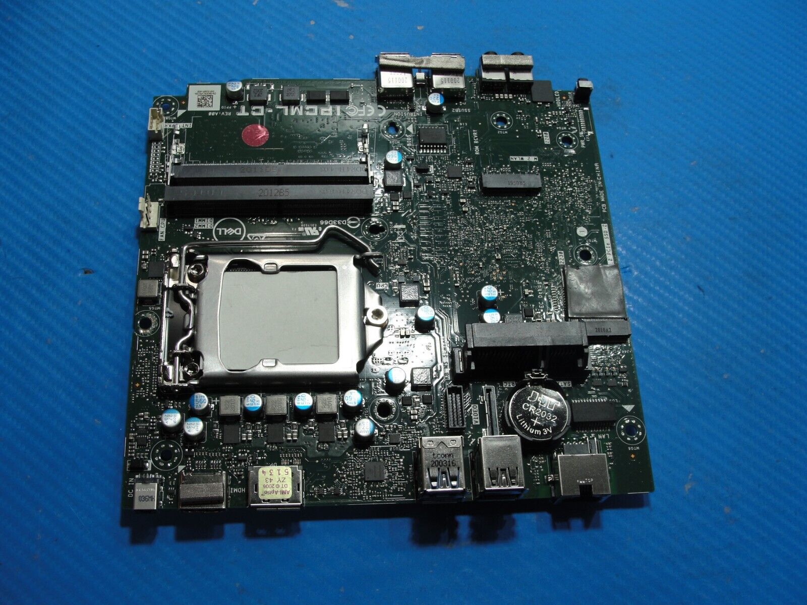 Dell OptiPlex 3080 MFF Genuine Desktop Intel Socket Motherboard M3F6C AS IS