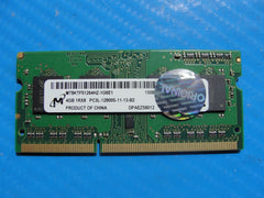 Dell 13 7359 Micron 4GB 1Rx8 PC3L-12800S Memory RAM SO-DIMM MT8KTF51264HZ-1G6E1