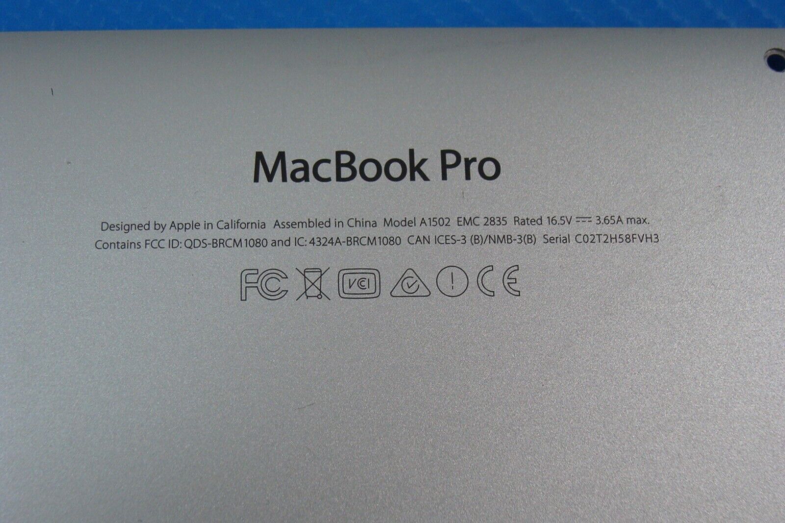 MacBook Pro A1502 13