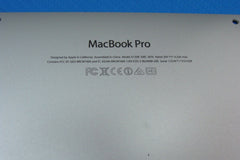 MacBook Pro A1398 15" Mid 2014 MGXA2LL/A Bottom Case Silver 076-00011