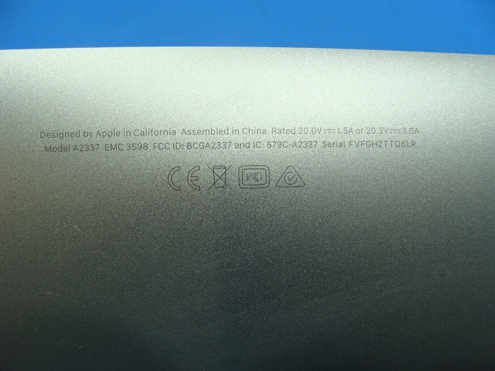 MacBook Air M1 A2337 13