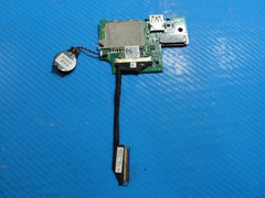 Dell Inspiron 13.3” 13 7373 2in1 Power Button USB SD Reader Board w/Cables 3MFMX