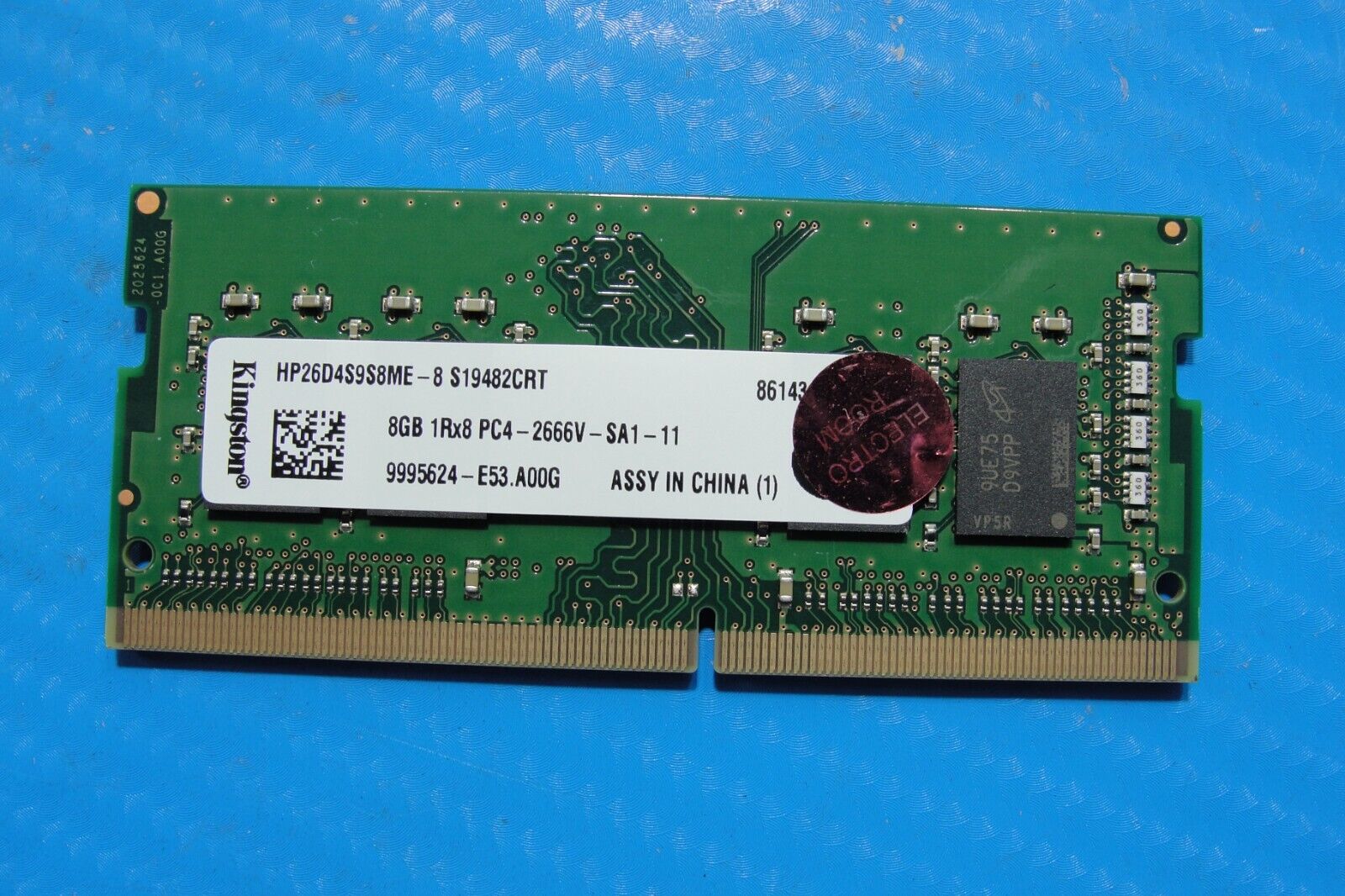 HP 17m-ce1013dx Kingston 8GB 1Rx8 PC4-2666V Memory RAM SO-DIMM HP26D4S9S8ME-8