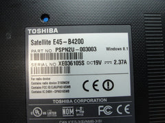 Toshiba Satellite E45-B4200 14" Genuine Bottom Case Base Cover H000068670