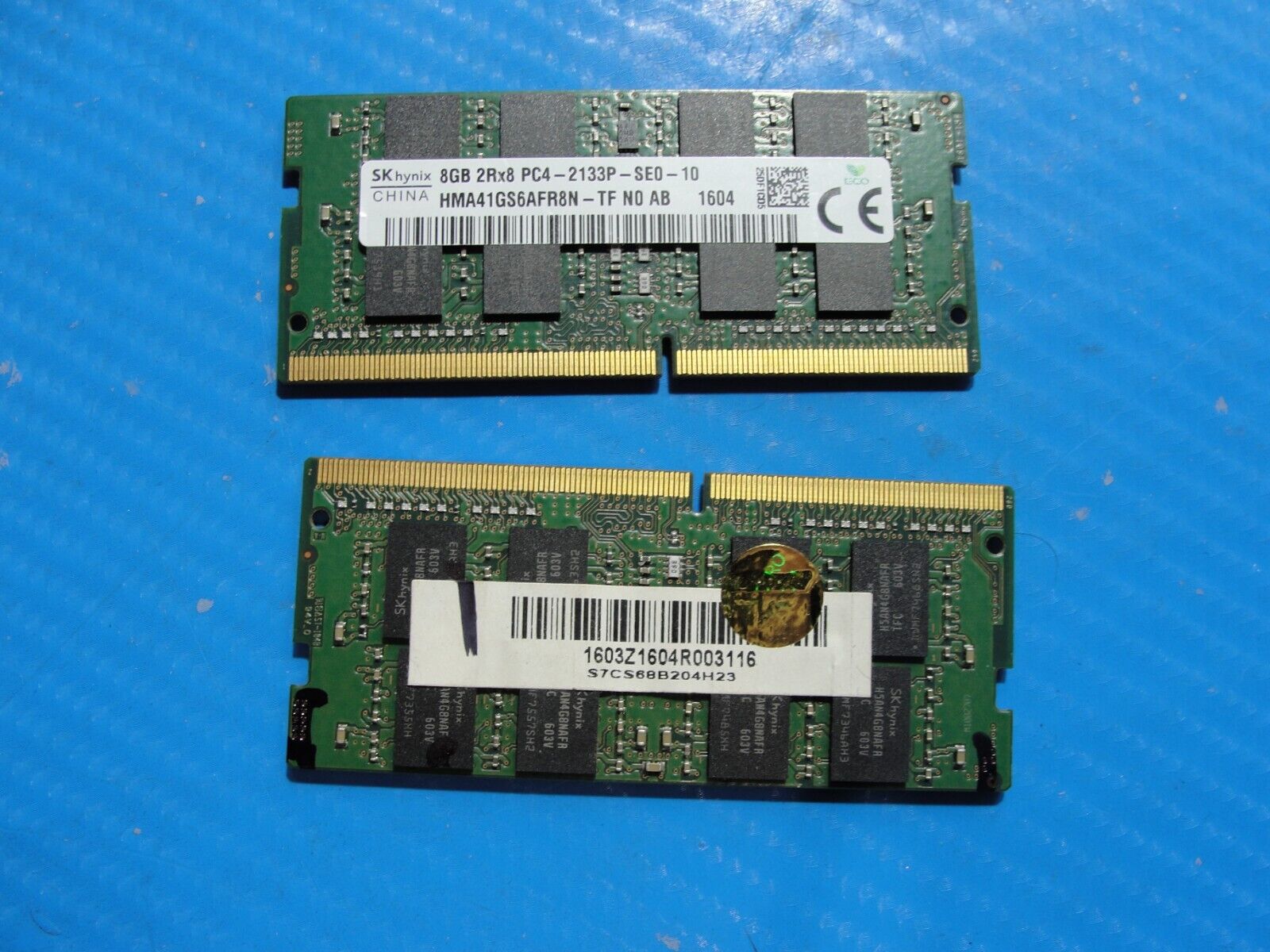 MSI GE72 6QD SK Hynix 16GB 2x8GB PC4-2133P Memory RAM SO-DIMM HMA41GS6AFR8N-TF