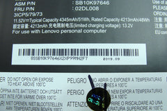 Lenovo ThinkPad T490 14" Genuine Battery 11.52V 51Wh 4213mAh L18M3P73