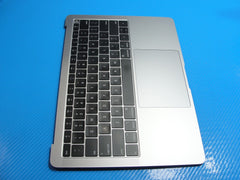 MacBook Air 13" A1932 2018 MRE82LL Top Case Palmrest NO Battery Grey 661-12592