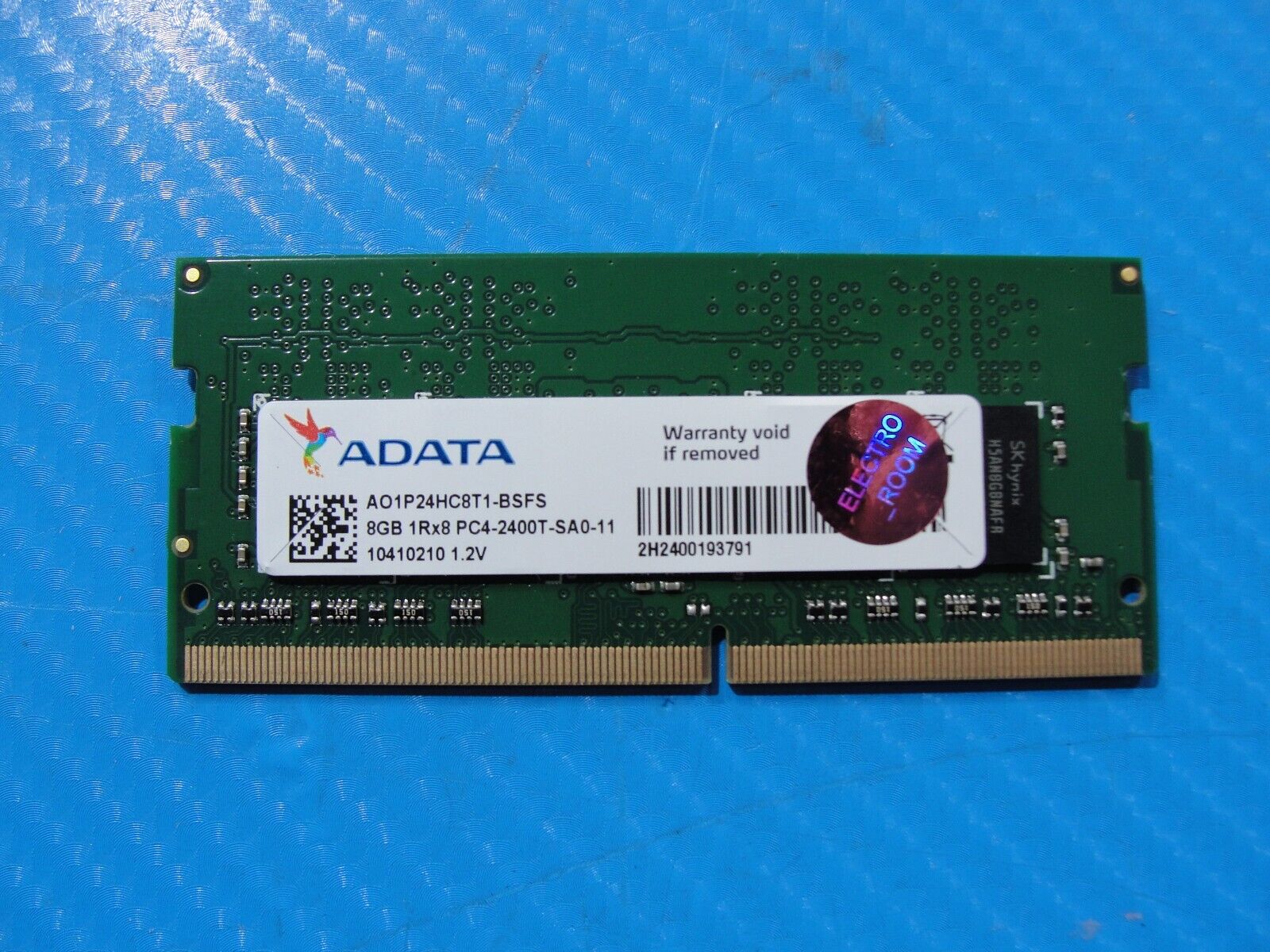 Dell 15 5567 ADATA 8GB 1Rx8 PC4-2400T Memory RAM SO-DIMM AO1P24HC8T1-BSFS