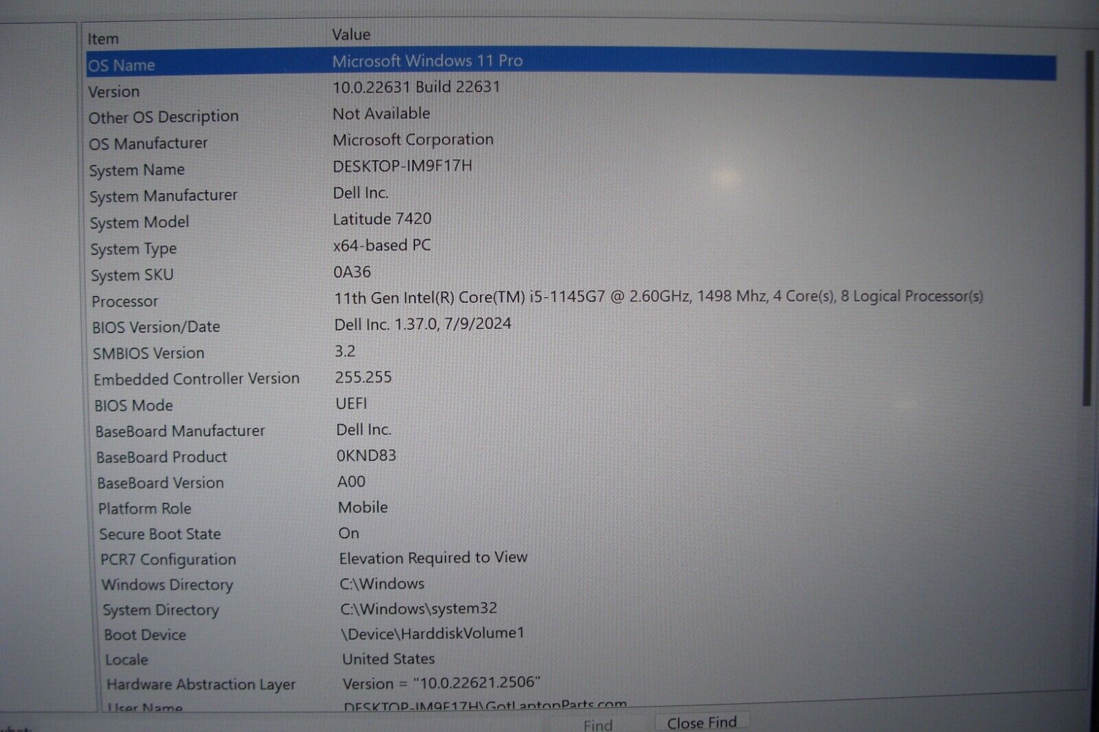 Dell Latitude 7420 14