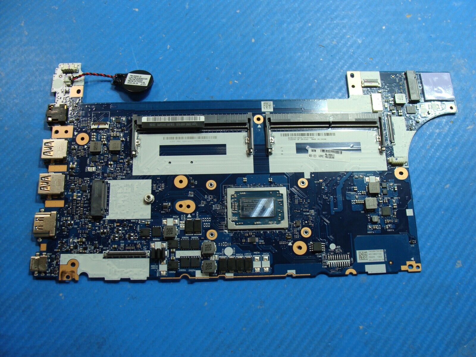 Lenovo ThinkPad 14” E495 AMD Ryzen 7 3700U 2.3GHz Motherboard 02DL980 NM-C061