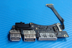 MacBook Pro A1398 15" Mid 2014 MGXA2LL/A Right I/O Board PCBA w/Cables 661-8312