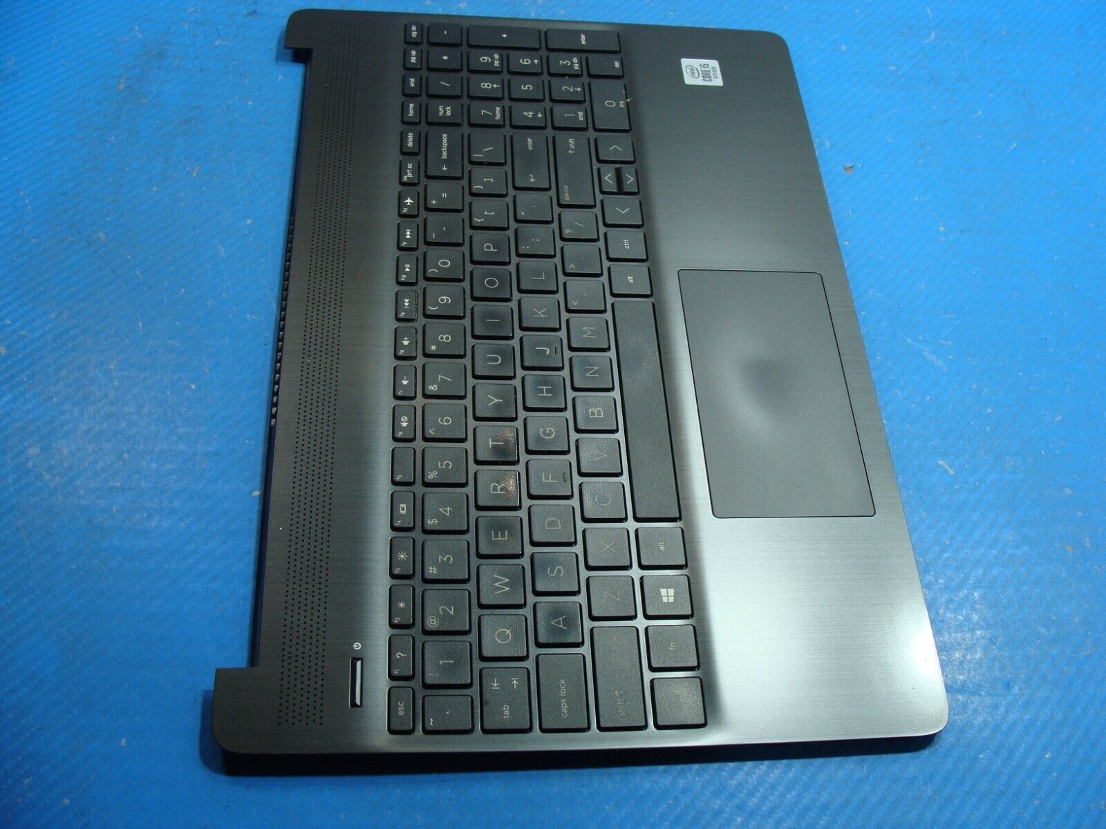 HP 15.6” 15-dy1751ms Genuine Palmrest w/TouchPad Keyboard & Speakers SB459A-22HA