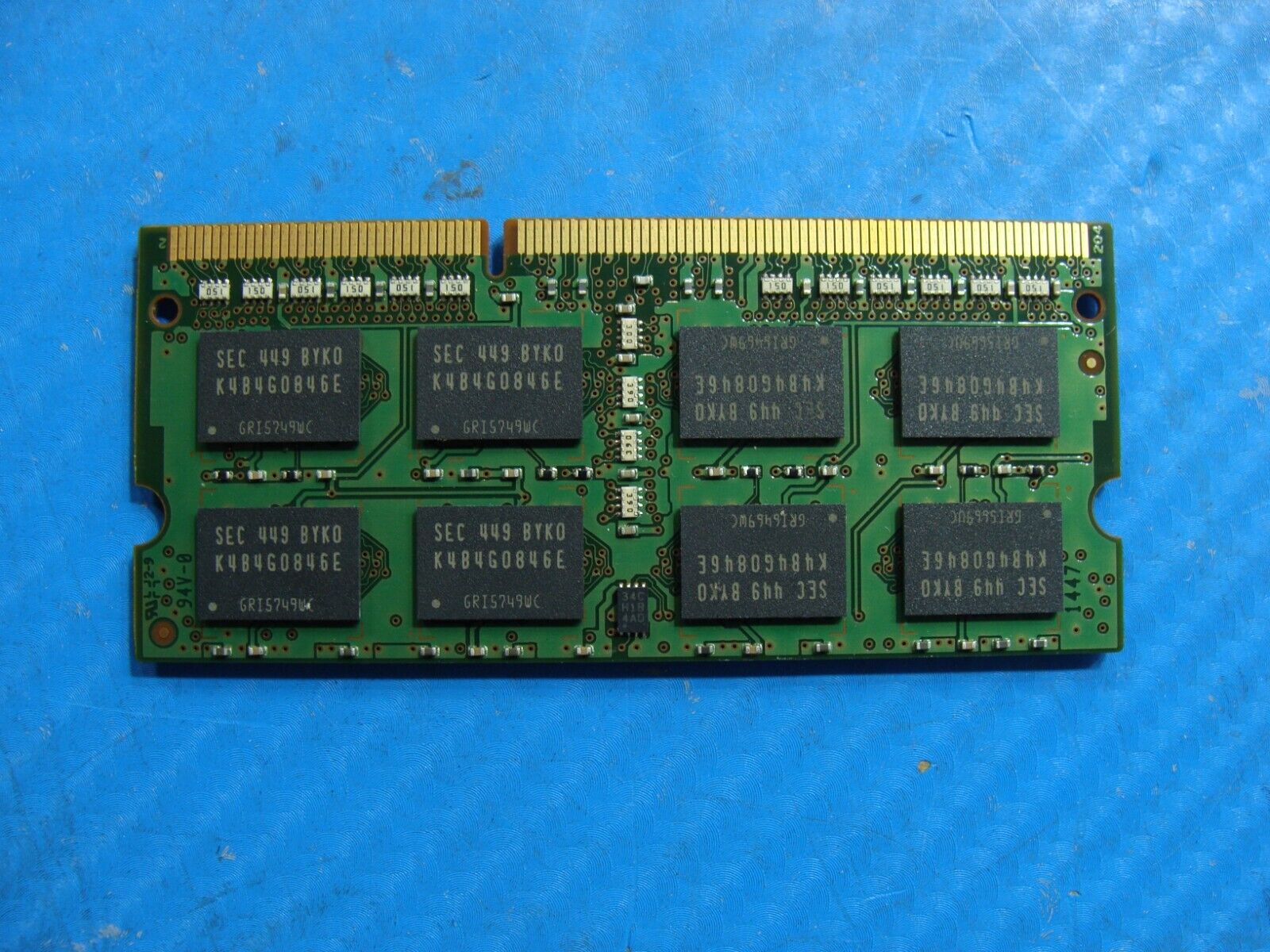 Dell 15 9530 Samsung 8GB 2Rx8 PC3L-12800S Memory RAM SO-DIMM M471B1G73EB0-YK0