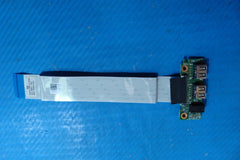 Dell Inspiron 15.6" 15 3558 OEM Dual USB Audio Port Board w/Cable C2G6K 2MV5N