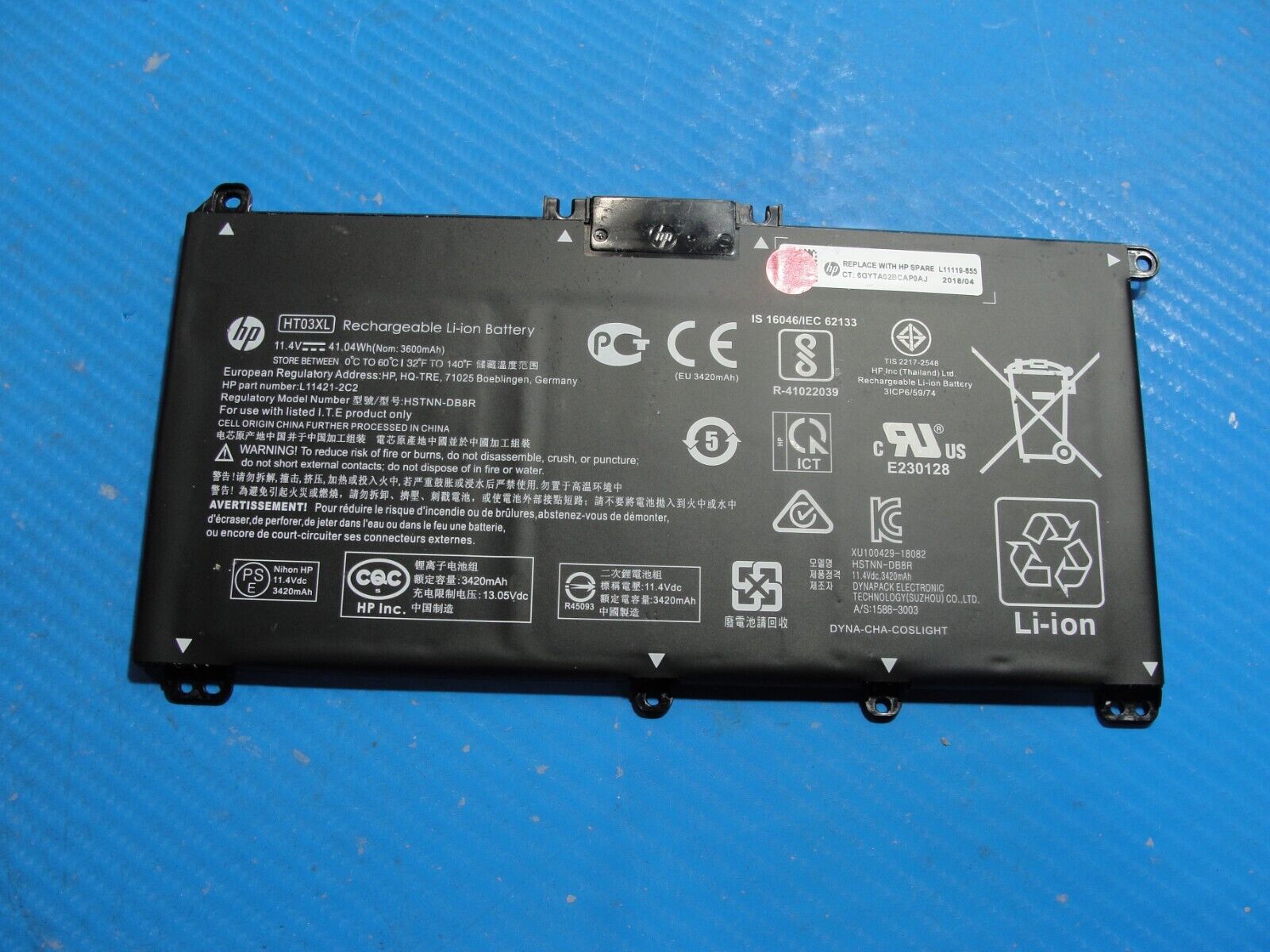 HP 15-da0014dx 15.6