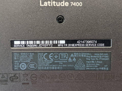 Dell Latitude 7400 14" Genuine Laptop Bottom Case Base Cover V532K AM2EE000201