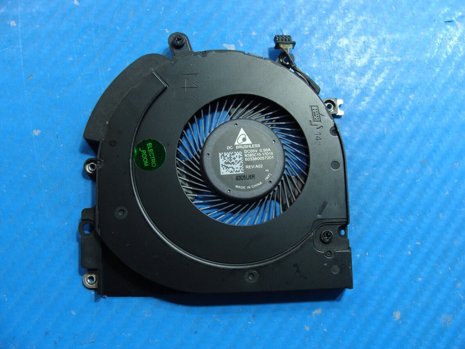 HP Elitebook 14” 745 G5 Genuine Laptop CPU Cooling Fan 6033B0057201