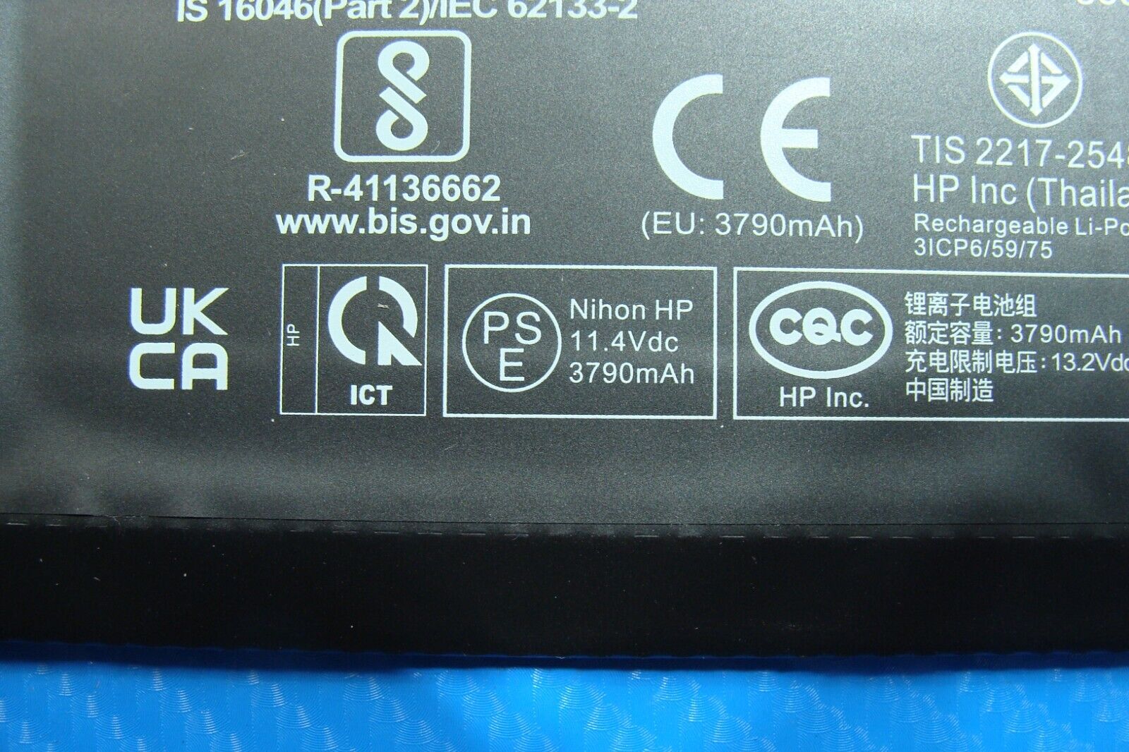 HP ProBook 14” 440 G8 OEM Laptop Battery 11.4V 45Wh 3790mAh RH03XL M02027-005