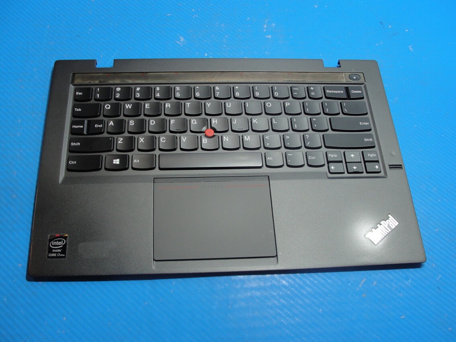 Lenovo ThinkPad 14” X1 Carbon Palmrest w/Keyboard TouchPad Speakers 60.4LY09.022