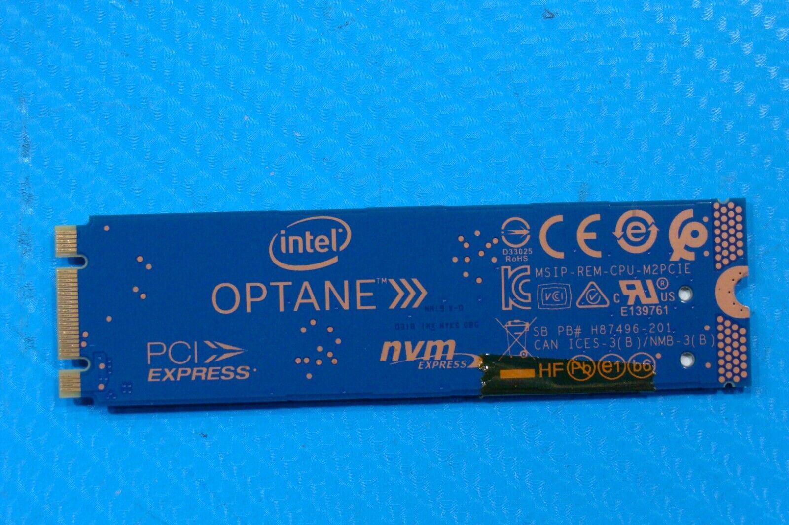 Dell 17 5770 Intel M.2 NVMe 16GB SSD Solid State Drive MEMPEK1J016GAD 4TJ55