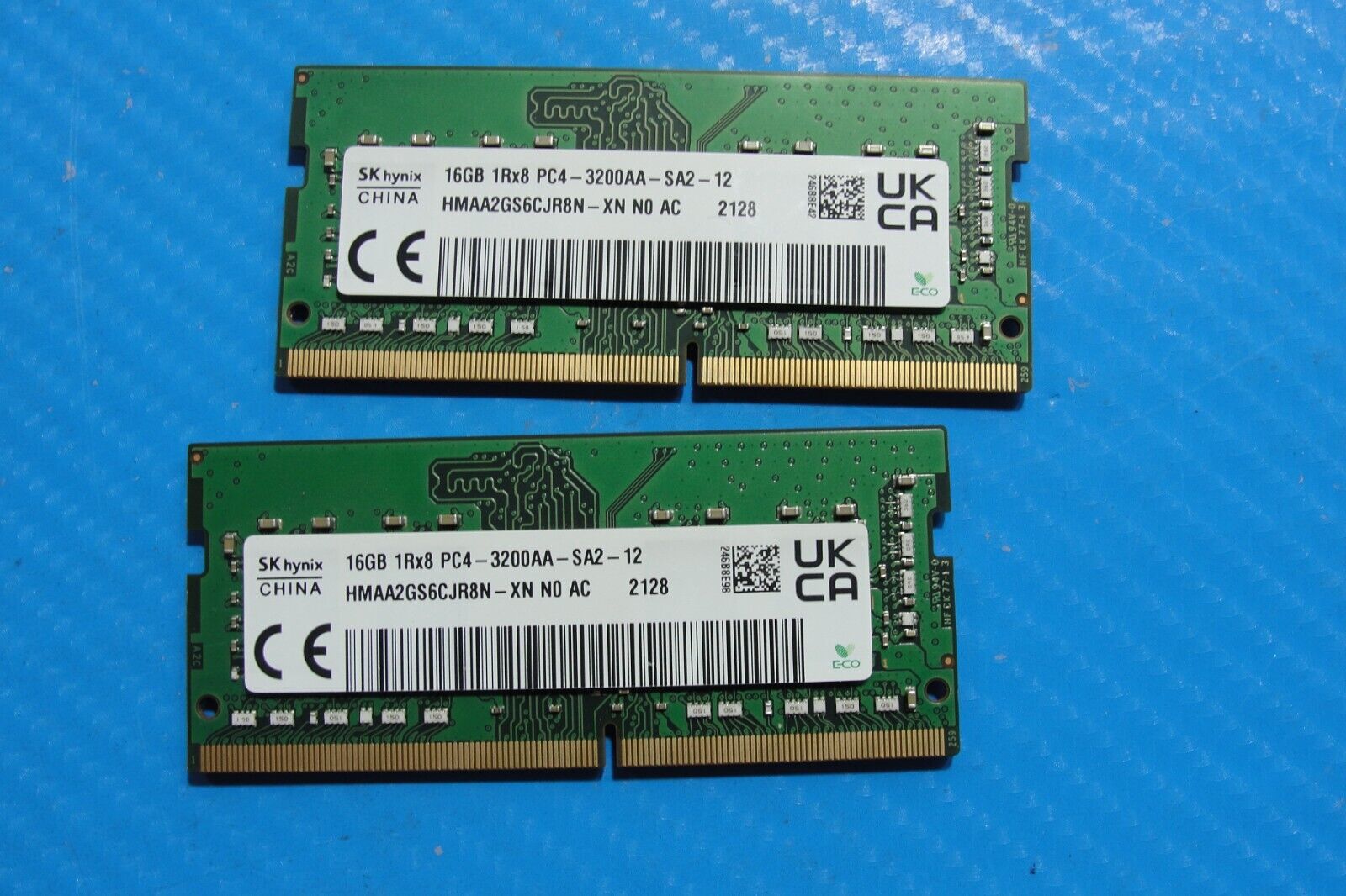 Dell 5550 SK Hynix 32GB 2x16GB PC4-3200AA SO-DIMM Memory RAM HMAA2GS6CJR8N-XN