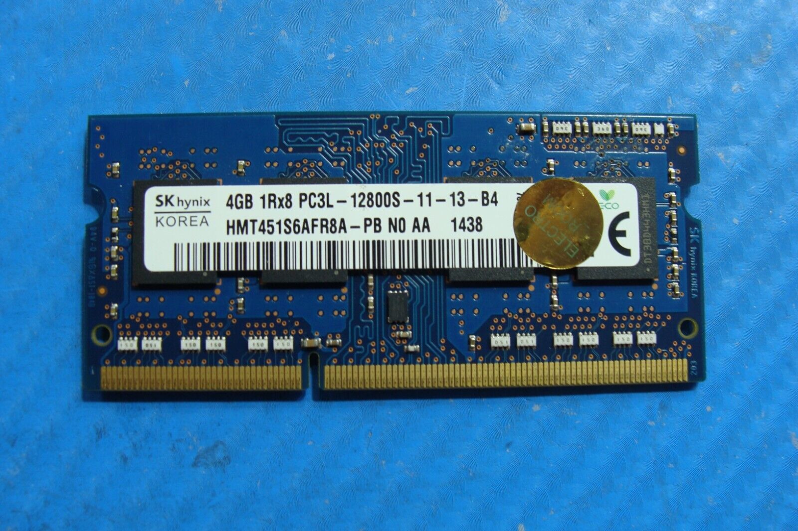 Lenovo T460 SK Hynix 4GB 1Rx8 PC3L-12800S Memory RAM SO-DIMM HMT451S6AFR8A-PB