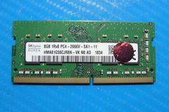 Dell 15 7586 SK Hynix 8GB 1Rx8 PC4-2666V Memory RAM SO-DIMM HMA81GS6CJR8N-VK