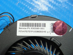 HP Pavilion Power 15.6” 15t-cb000 Genuine CPU Cooling Fan 930589-001 47G75TP103