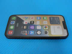 iPhone 14 128 GB Unlocked MPUA3LL/A Midnight Black Battery Ht 99% /Cracked Back