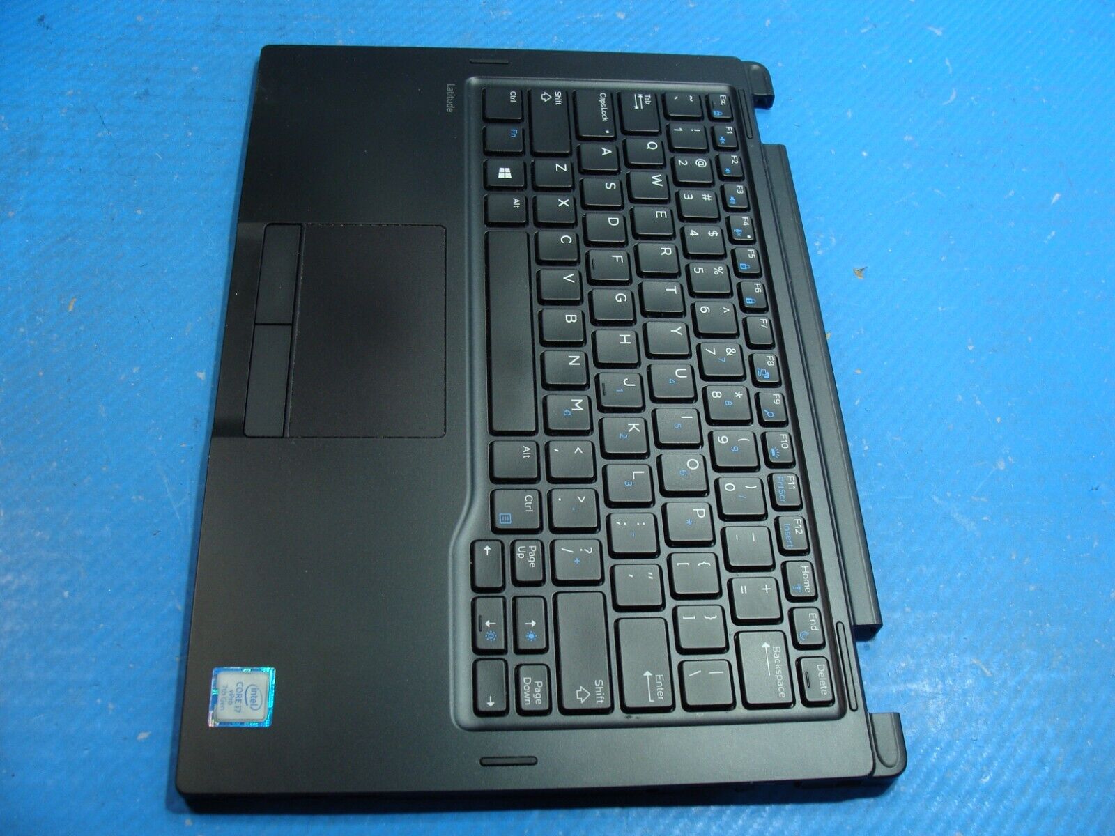 Dell Latitude 13.3” 13 7389 OEM Palmrest w/Backlit Keyboard TouchPad & Speakers