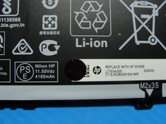 HP Envy 13z-ay000 13.3" Battery 11.55V 51Wh 4195mAh BN03XL L77034-005 88%