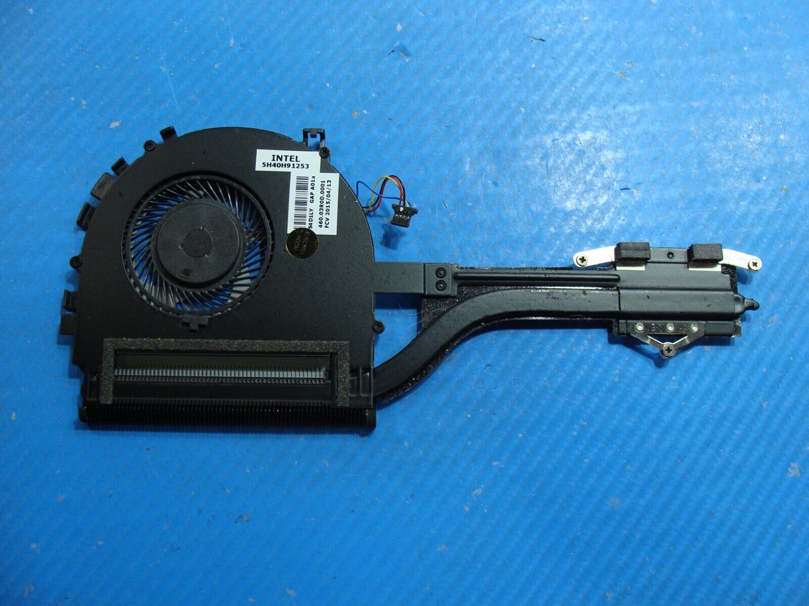 Lenovo Flex 15.6” 3-1570 80JM OEM CPU Cooling Fan w/Heatsink 460.03R0D.0001