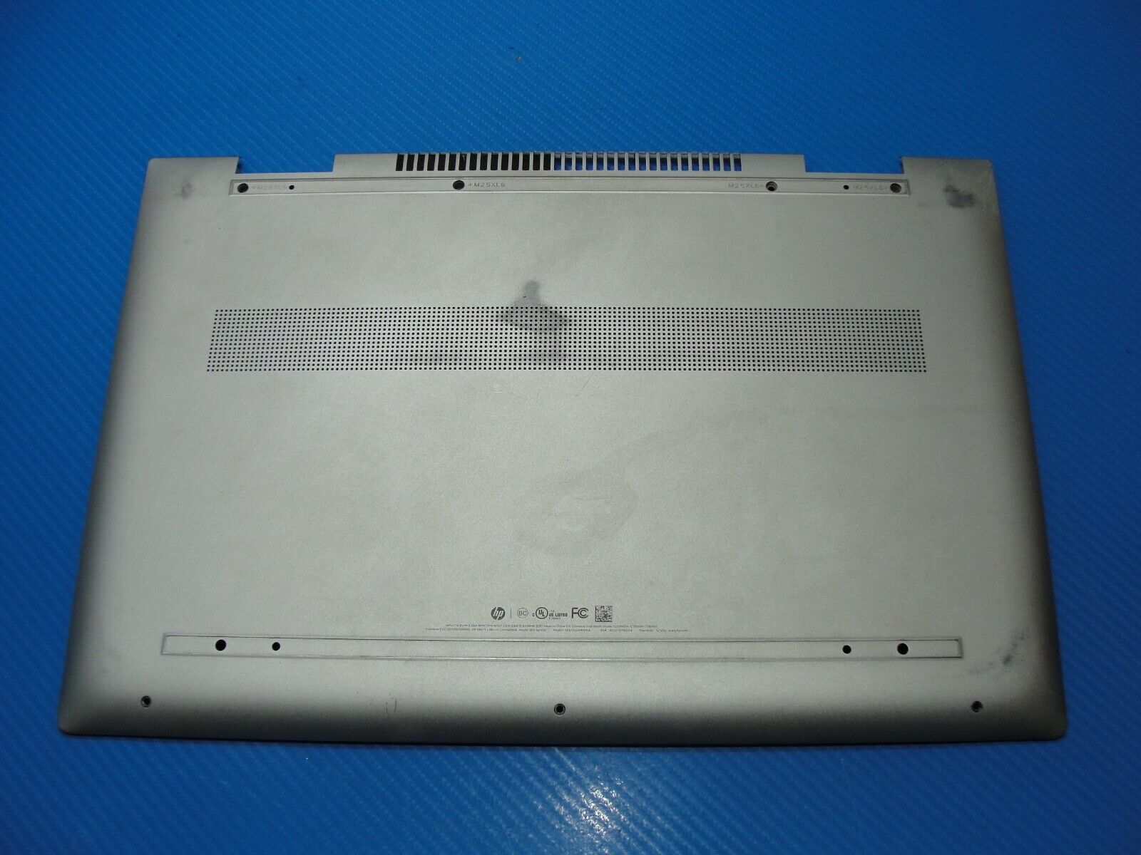 HP Envy x360 15.6” 15m-bp111dx Genuine Laptop Bottom Case Base Cover Silver