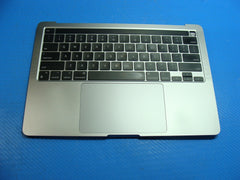 MacBook Pro 13" A2338 Late 2020 MYDA2LL Top Case w/Battery Gray 661-18432 AS IS