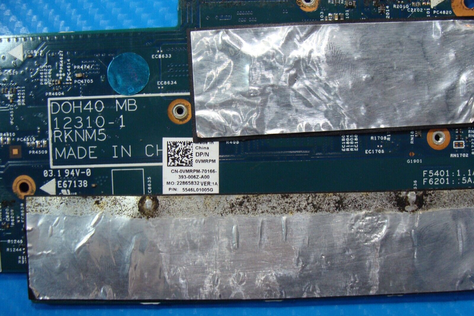 Dell Inspiron 14” 7437 OEM Laptop i7-4500U 1.8GHz 8GB Motherboard VMRPM AS IS