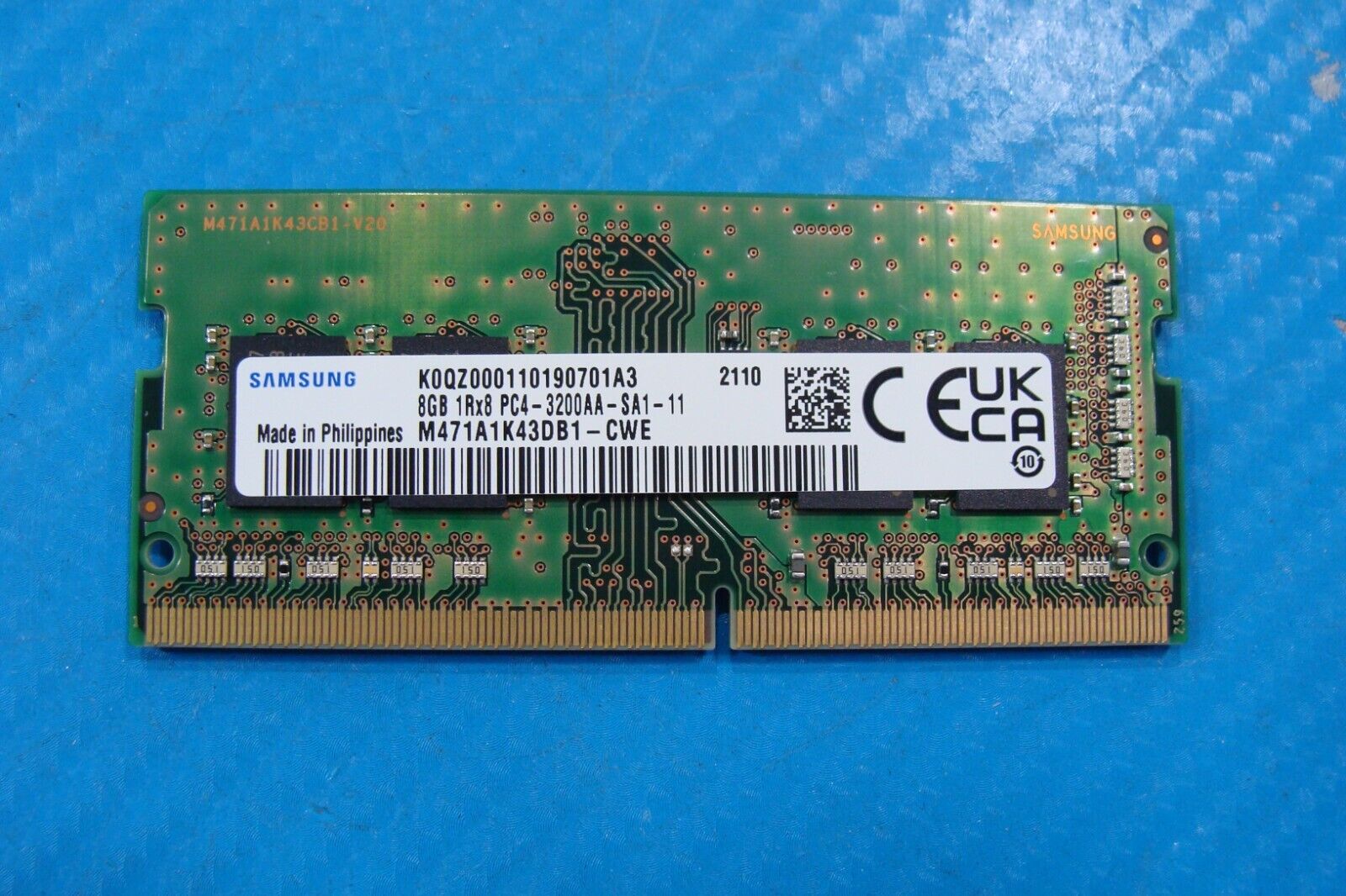 HP 15t-er000 Samsung 8GB 1Rx8 PC4-3200AA Memory RAM SO-DIMM M471A1K43DB1-CWE