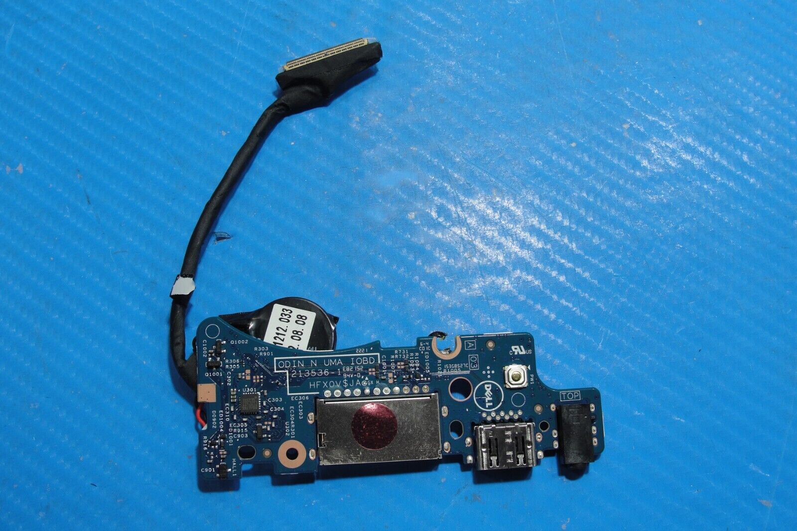 Dell Inspiron 14” 5425 Power Audio USB SD Card Reader Board w/Cable 4550Q7020001