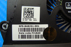 HP ZBook 15 G3 15.6" Genuine Cooling Fan 848251-001 DC28000GVF0