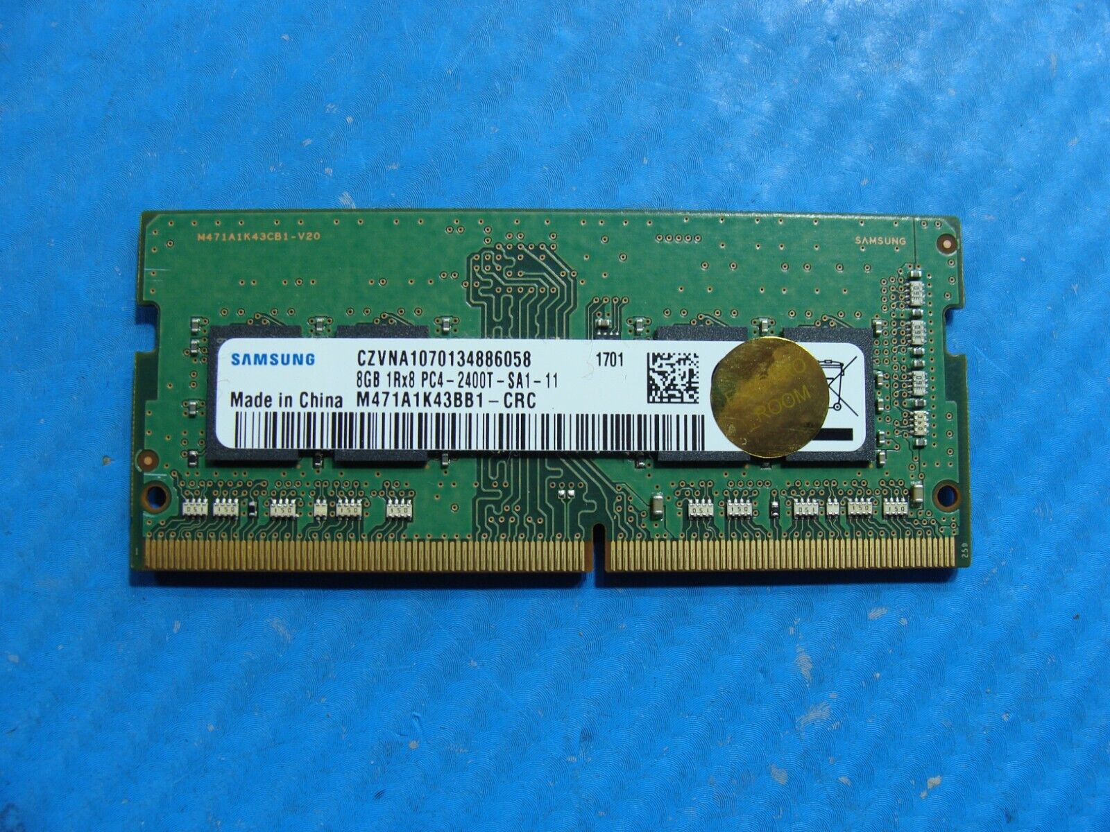 HP m6-aq103dx Samsung 8GB 1Rx8 PC4-2133P Memory RAM SO-DIMM M471A1K43BB1-CRC