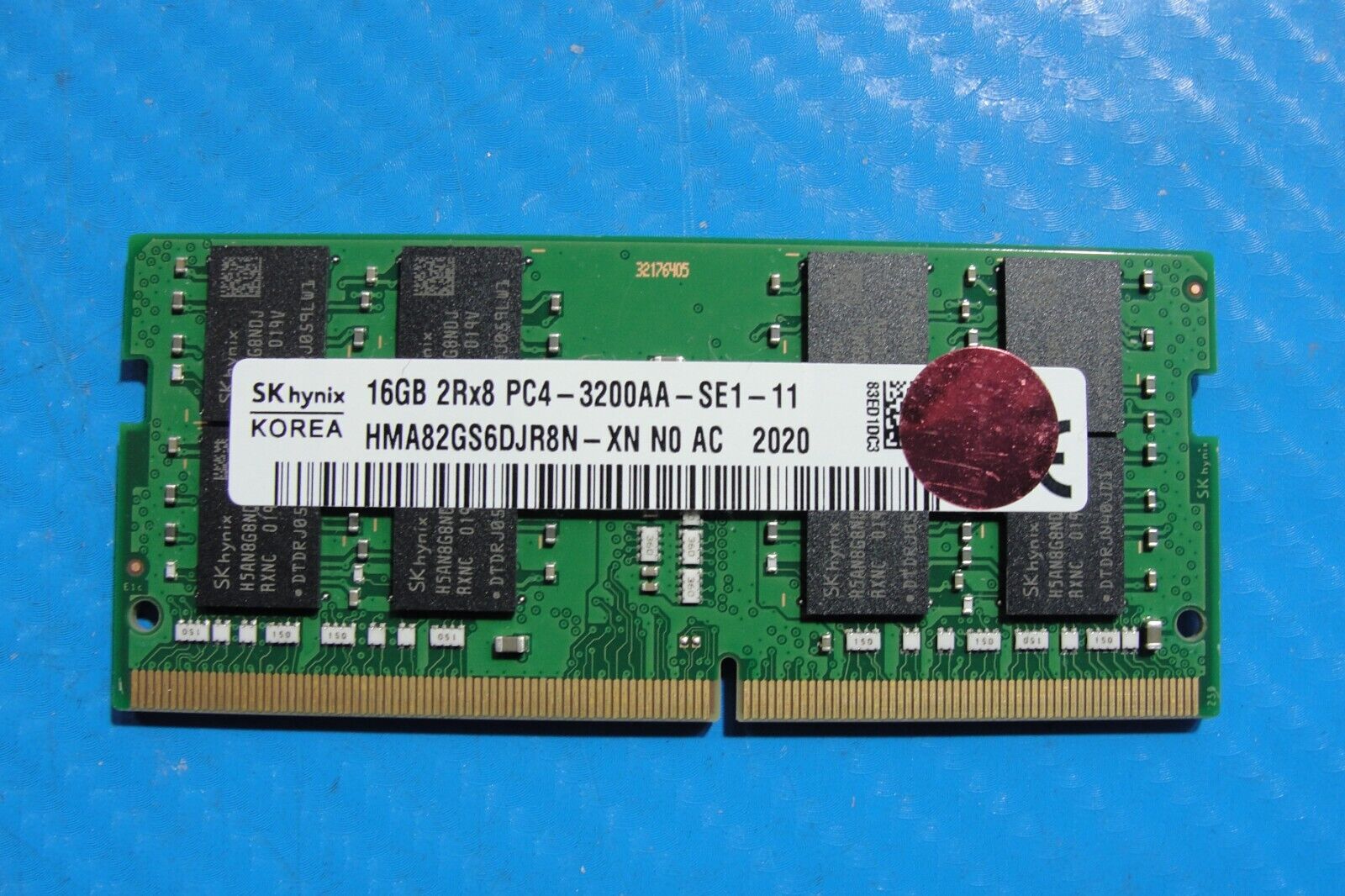 Dell 5410 SK Hynix 16GB 2Rx8 PC4-3200AA Memory RAM SO-DIMM HMA82GS6DJR8N-XN