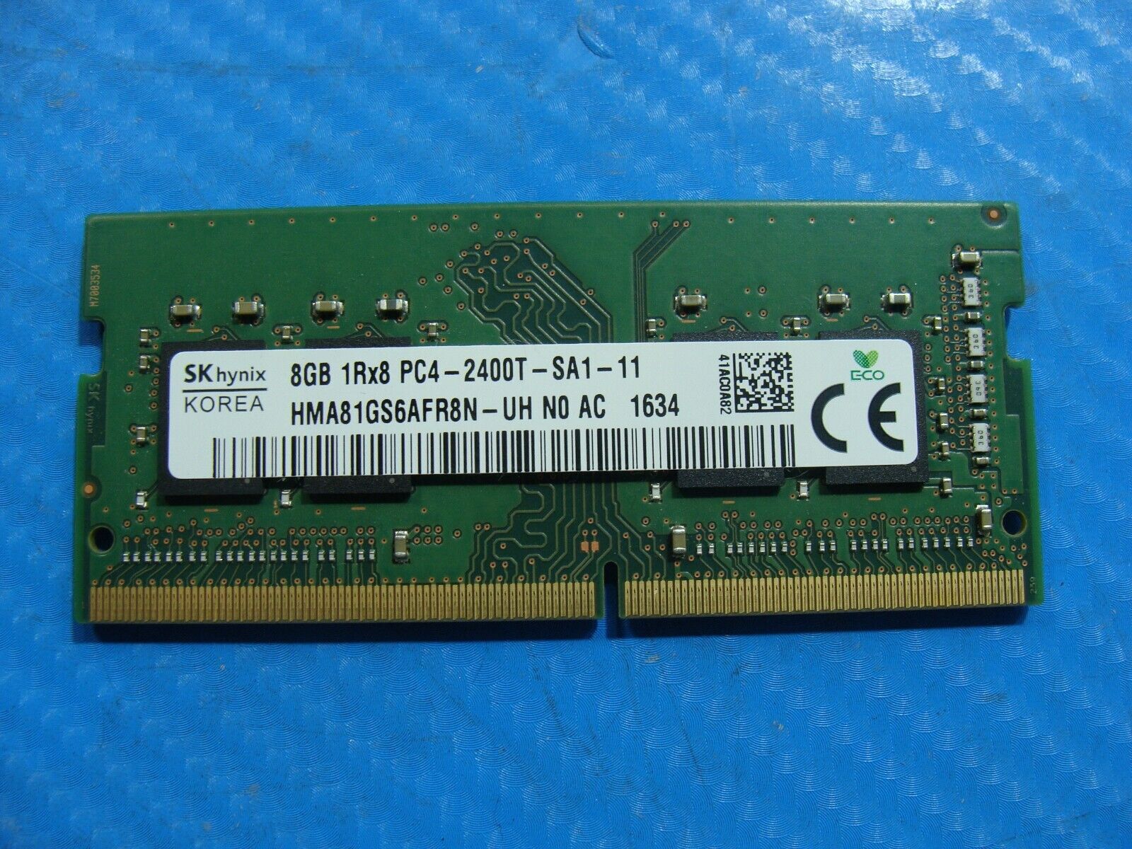 HP 15 G3 SK Hynix 8GB 1Rx8 PC4-2400T Memory RAM SO-DIMM HMA81GS6AFR8N-UH