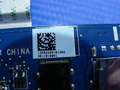 Toshiba Satellite L15W-B1303 11.6" USB Audio Port Volume Button Board N01KB10B01 Toshiba