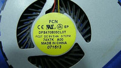 Dell Inspiron 5537 15.6" Genuine CPU Cooling Fan 74X7K DC28000C8A0 Dell