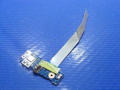 Toshiba Satellite L15W-B1303 11.6" USB Audio Port Volume Button Board N01KB10B01 Toshiba