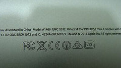 MacBook Air A1466 13" Mid 2013 MD760LL/A MD761LL/A Bottom Case 923-0443 Apple