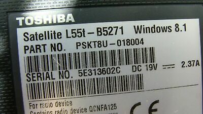 Toshiba Satellite L55t-B5271 15.6