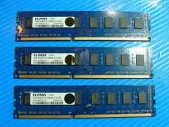 Dell Alienware Aurora Elpida 2GB x3 Memory RAM DIMM PC3-10600U EBJ21UE8BDF0-DJ-F 