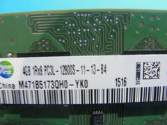 HP 13-s120nr SO-DIMM Samsung 4GB Memory PC3L-12800S-11-13-B4 M471B5173QH0-YK0 - Laptop Parts - Buy Authentic Computer Parts - Top Seller Ebay