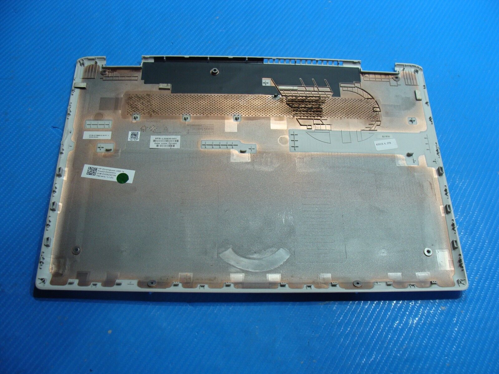 HP Chromebook x360 14” 14-G1 Genuine Laptop Bottom Base Case Cover L50830-001