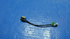 HP 14" 14-an012nr Genuine Laptop DC IN Power Jack w/Cable 799736-Y57 GLP* HP